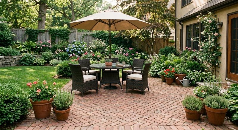 Brick Hardscape Construction in Worcester, MA