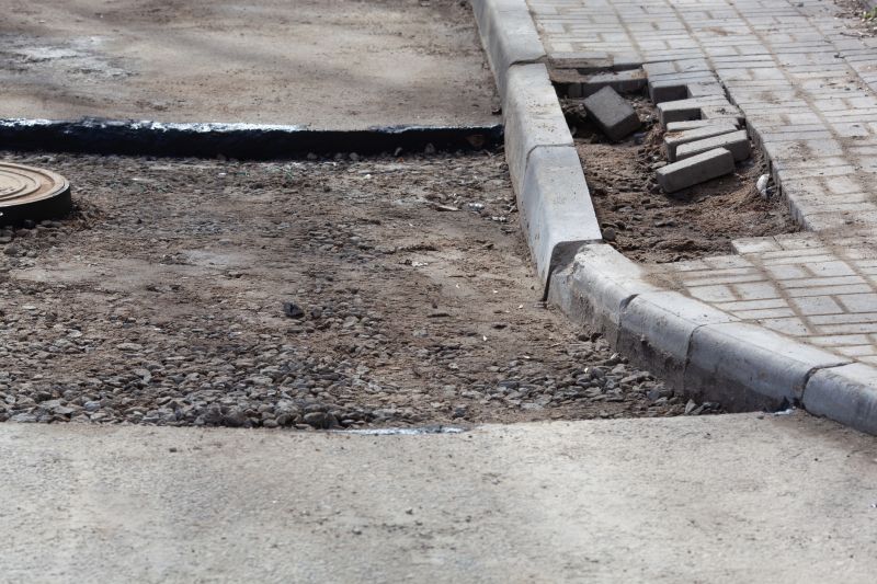 Walkway Brick Paver Installation