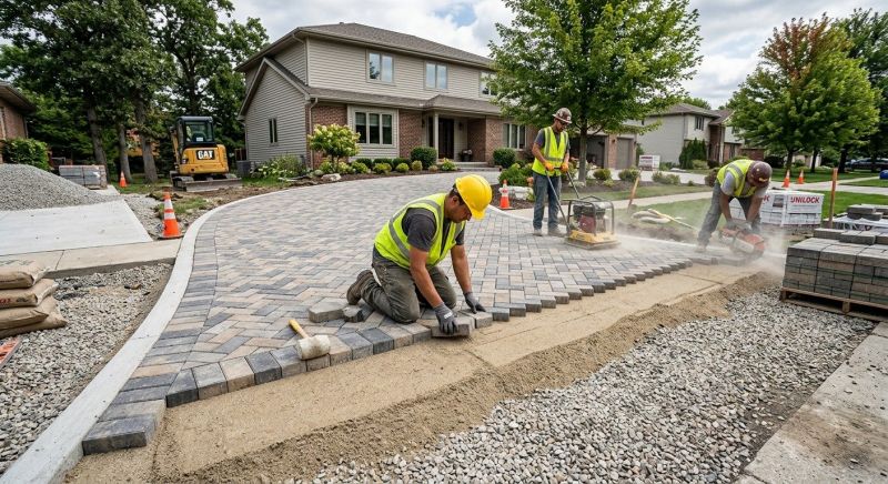 Driveway Pavers Replacement in Salt Lake City, UT